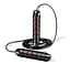 Скакалка швидкісна PowerPlay 4210 Power Weighted Jump Rope Чорна 2,7 м (PP_4210_Black/Red) - мініатюра 6