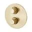 Термостат для душу на 3 споживача Paffoni Light honey gold brushed LIQ019HGSP, Золотий - мініатюра 1