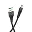 USB Cable Hoco U53 4A Flash MicroUSB Black 1.2m - мініатюра 2
