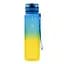Бутылка для воды UZSPACE 3038(Yellow-Blue) 1000 мл, желто-голубая - миниатюра 2
