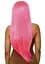 Перука Leg Avenue Long straight center part wig neon 33″ pink - мініатюра 2