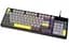 Клавіатура ігрова дротова Ajazz AF-BGY-98 USB Black-Gray-Yellow - мініатюра 2