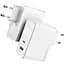 Сетевое зарядное устройство Baseus GaN5 Pro Fast Charger C+U 100W White - миниатюра 3