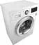 Пральна машина LG з фронтальним завантаженням F2J3WS2W, 6,5кг, 1200, A+++, Пар, глибина 44см, Дисплей, Інвертор, Білий (F2J3WS2W) - мініатюра 9