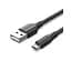 Дата кабель USB 2.0 AM to Micro 5P 1.0m 2A black Vention (CTIBF) - мініатюра 1