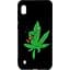 Чехол-накладка Toto Cartoon Soft Silicone TPU Case Samsung Galaxy A10 Cannabis Black - миниатюра 1