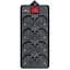 Мережевий фільтр живлення REAL-EL REAL-EL RS-8 PROTECT, 1.8m, black (EL122300021) - мініатюра 1