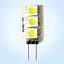 Лампа Brille світлодіодна LED G4 0.6W 3 pcs WW LF AC12V SMD5050 - мініатюра 7