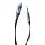 Кабель Biva AUX-04 Type-C to 3.5 mini Jack 1 m Cable Black - мініатюра 1