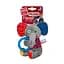 Игрушка для собак GiGwi Plush Friendz Слоненок с кольцом и пищалкой 16 см - миниатюра 2
