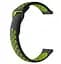Спортивный ремешок Primo Perfor Sport для часов Samsung Sport Gear SM-R600 Black Green - миниатюра 3