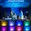 Світловий проєктор Astronaut Galaxy Star Starry Night Light з туманністю і пультом - мініатюра 4