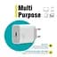 Мережевий зарядний пристрій Piko TC-PD201 (1USBx3A) White (1283126521447) - мініатюра 3