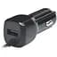 Автомобільний зарядний пристрій Real-El CA-15 (2USB, 2.1A) Black + кабель microUSB - мініатюра 1