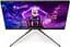 TFT 27" AOC AGON AG274QS, QHD, IPS, 300Гц, 1мс, 2x HDMI, 2x DP, USB-hub, HAS, Pivot, колонки, чорний - мініатюра 7