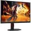 Монітор TFT 27" AOC Q27G4ZR, QHD, Fast IPS, 240Hz, 0,3ms, 2xHDMI, DP, HAS, Pivot, кол., чорно-червоний (Q27G4ZR) - мініатюра 10