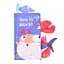 Развивающая книжка-шуршалка Bambi 668-230(Sea world) английские слова - миниатюра 1