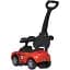 Дитяча каталка-толокар Bambi Racer M 5045L-3 з батьківською ручкою червоний - мініатюра 5