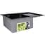 Мойка для кухни Lidz Handmade H6350BR интегрированная крыло справа 3.0/1.0 мм Brushed Black PVD (LDH6350BRPVD45590) - миниатюра 2
