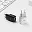 Адаптер блок и кабель зарядный комплект Hoco C22A 1USB 2.4 А Micro cable черный - миниатюра 2