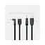 Кабель мультимедийный HDMI M to HDMI M 3.0m 90° corner black Vention (AAQBI) - миниатюра 6