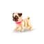 Інтерактивне цуценя Грайливий Мопс PETS ALIVE 9530SQ1-4 ходить веляє хвостиком - мініатюра 1