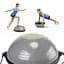 Балансувальна платформа (півсфера) Cornix Bosu Ball 58 см з еспандерами Grey XR-0455 - мініатюра 6