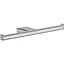 Тримач паперу подвійний Hansgrohe AddStoris Chrome 41748000 Хром - мініатюра 1