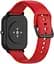Ремінець силіконовий BeWatch для Xiaomi Amazfit BIP/GTS/GTR S 20 мм Червоний (1010344S) - мініатюра 2