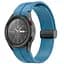 Ремешок для Samsung Galaxy Watch 6 40mm 6 44mm - светло-синий ширина крепления 20мм силикон Watchbands Cls-black (W34-1W432432) - миниатюра 3