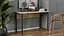 Компьютерный стол Ferrum-decor Курт 75x100x60 черный ДСП Дуб Сонома 16мм (FRD-103907) - миниатюра 1