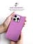 Силиконовый чехол для Apple iPhone 16 Pro, ICON2 Case, фиолетовый, противоударный, панель, защита всего корпуса, матовая поверхность Soft Touch, выступает над дисплеем, совместим с защитными стеклами и пленками, с микрофиброй, ArmorStandart (ARM79637) - мініатюра 8