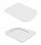 Унітаз підвісний Qtap Crow Rimless, з сидінням Slim Duroplast/ Soft-close/ Quick Release QT05335171RW - мініатюра 5