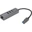 Адаптер Cabletime USB 3.0 - USB 3.0 (3 Ports) + RJ45, 0.15 м - мініатюра 1