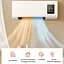 Кондиціонер настінний Alfarid Wall Mounted Mobile Air Conditioning 2 кВт 55x12x24см Білий - мініатюра 5