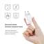 Мережевий зарядний пристрій ColorWay GaN Mini 65W PD Port PPS USB-C White (CW-CHS049PD-WT) - мініатюра 2