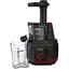 Соковитискач Tefal Juiceo шнековий 150 Вт чаша 0.8 л жмих 0.8 л насадка для цитрусових пластик червоно-чорний (ZC150838) - мініатюра 2