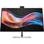 Монитор TFT 27" HP S7 Pro 727pm, IPS Black, 4K UHD, HDMI, DP, USB-C, RJ-45, cam, HAS, Pivot, черно-серебристый (8K135AA) - миниатюра 5