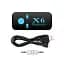 Ресивер автомобильный PIX-LINK Bluetooth AUX BT-X6 Black (15259) - миниатюра 1