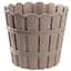 Горщик для квітів Violet House 1047 Bamboo Cappuchino із дренажем 5 л (1047 BAMBOO CAPPUCHINO 5л.) - мініатюра 1