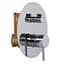 Душова система вбудована TOPAZ MODERNO TMD-33205-H78A змішувач з ручною та верхньою лійкою для комфортного душу - мініатюра 3
