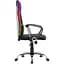 Крісло ігрове Defender Totem поліуретан 50мм,сітка, RGB, Black (64335) - мініатюра 5