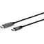 Кабель Cablexpert DisplayPort - HDMI (M/M), 1.8 м, Black (CC-DP-HDMI-4K-6) - мініатюра 1