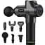 Масажер OstroVit Body Massage Gun у кейсі з насадками Black - мініатюра 1