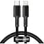 Кабель Baseus High Density Braided Fast Charging Data Cable Type-C to iP PD 20W 1 м Черный - миниатюра 1