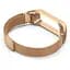 Ремінець-бампер DK для Samsung Galaxy Fit2 (R220) Metal Milanese Loop Magnetic (rose gold) - мініатюра 3