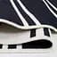 Килим Lotus Home - Infinity Stripe темно-синій двосторонній 80x150 - мініатюра 4