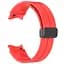 Браслет Cls-black для Samsung Galaxy Watch 4 - красный ширина крепления 20мм силикон Watchbands (W34-3WB21134651) - миниатюра 2