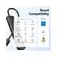 Концентратор Vention USB to 4xUSB 3.2 Gen2 + USB-C 10Gbps 0.15m black (CHOBB) - миниатюра 8