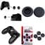 Sony DualShock 4 Version 2 (black) + Thumb Grips (накладки на стики, 4 шт.) - мініатюра 7